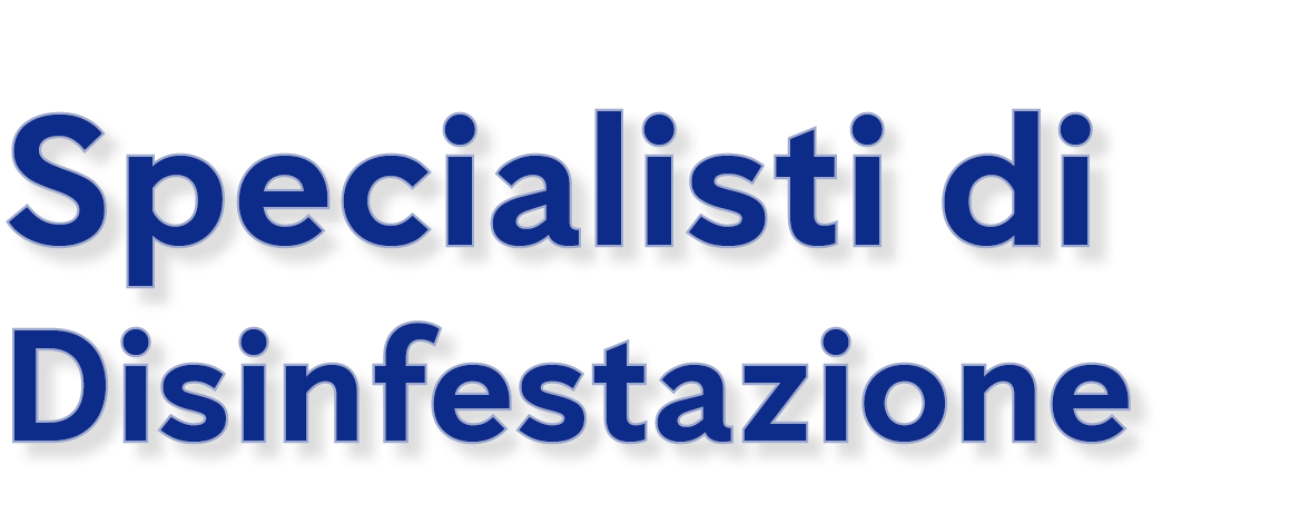 Specialisti di Disinfestazione